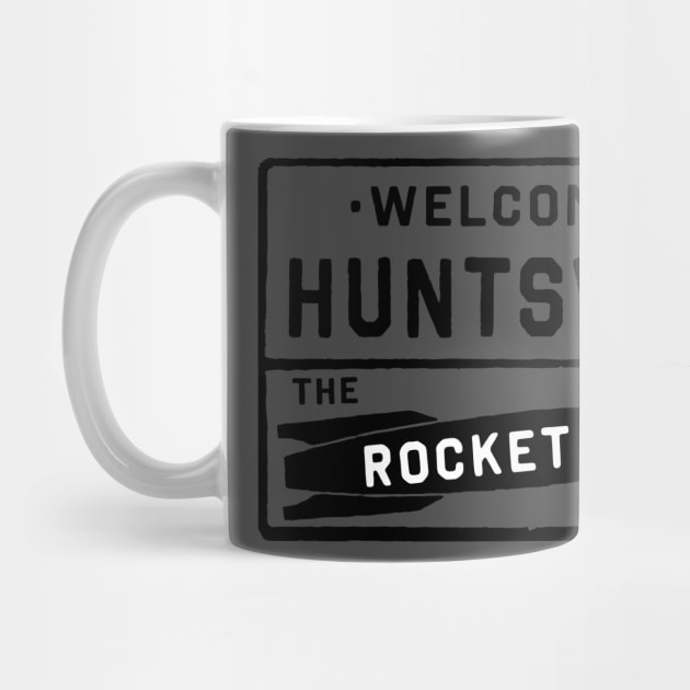 Vintage Huntsville Rocket City by Kujo Vintage